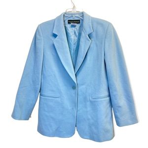 Vintage Harve Benard  Recycled Wool Blend Blazer Jacket Size 8